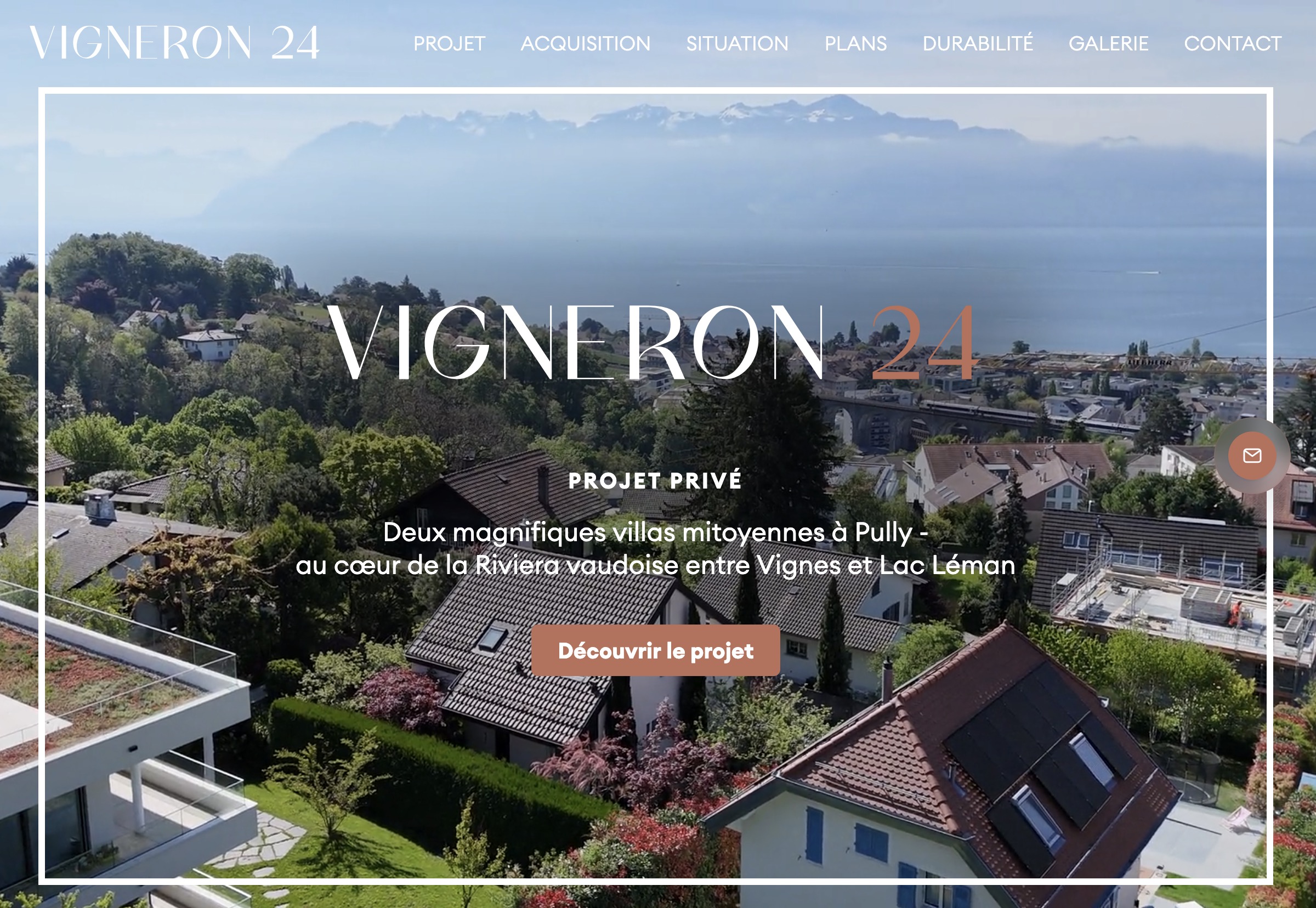 site de promotion immobilière - vigneron 24